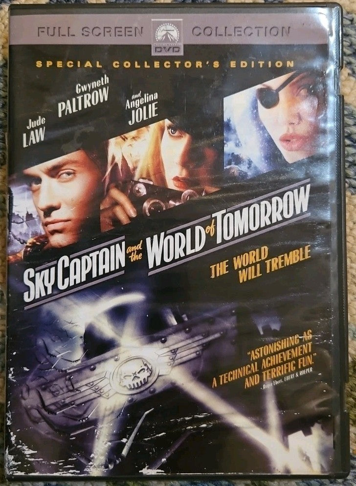 Sky Captain and the World of Tomorrow (DVD, 2005, Full Frame)