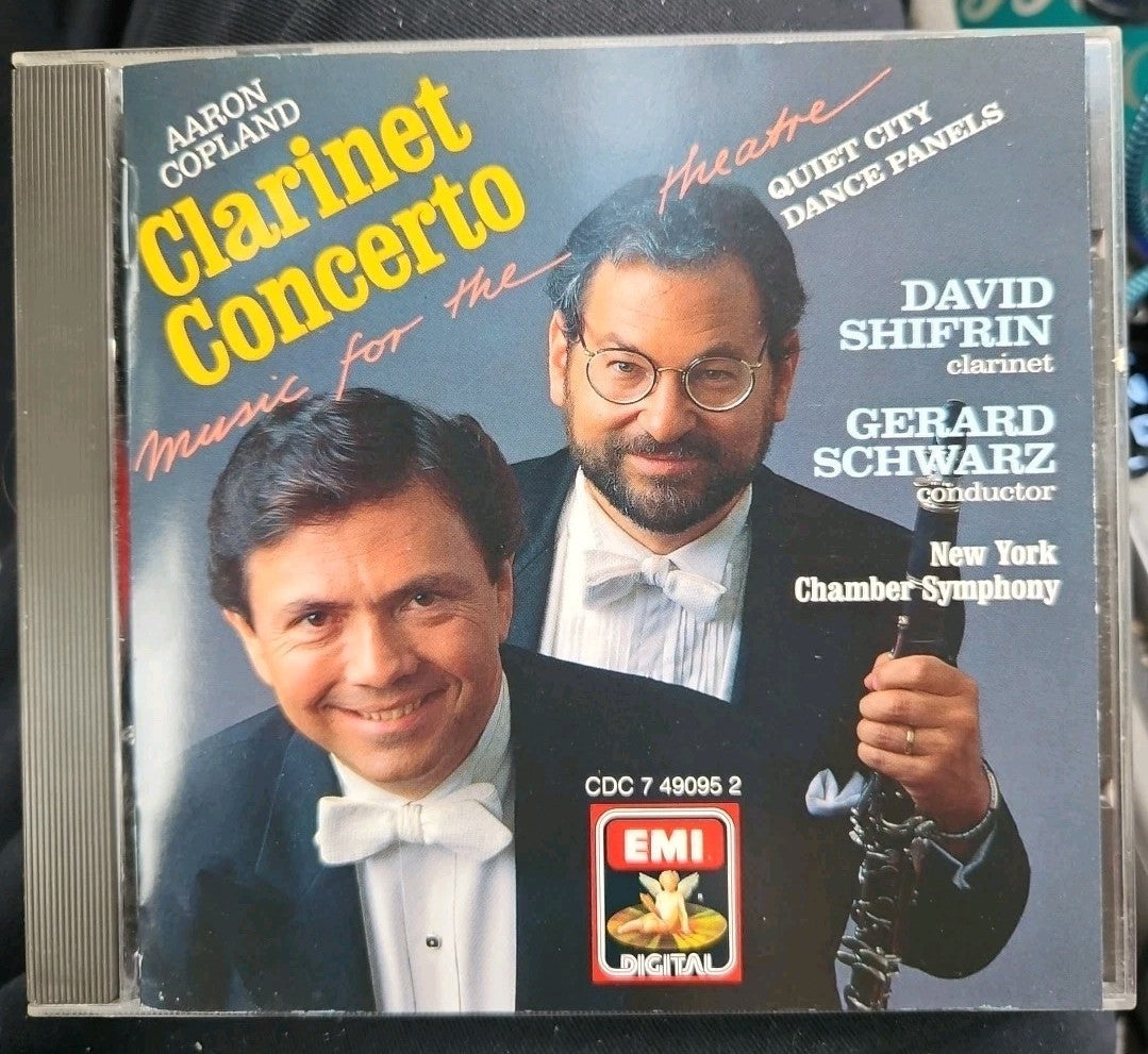 Copland: Clarinet Concerto, Qu by New York Chamber Symphony; Schwarz, Gerard...