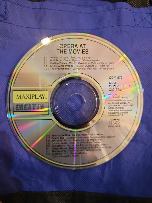 Opera At The Movies (CD) Disc Only