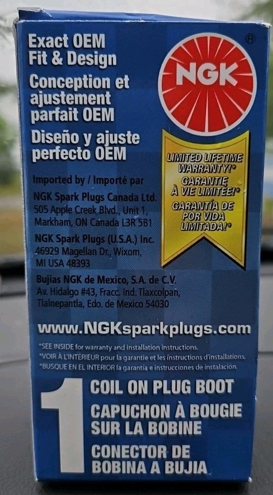 NGK Ignition NGK Coil on Plug Boot Ford Mazda Mercury NEW