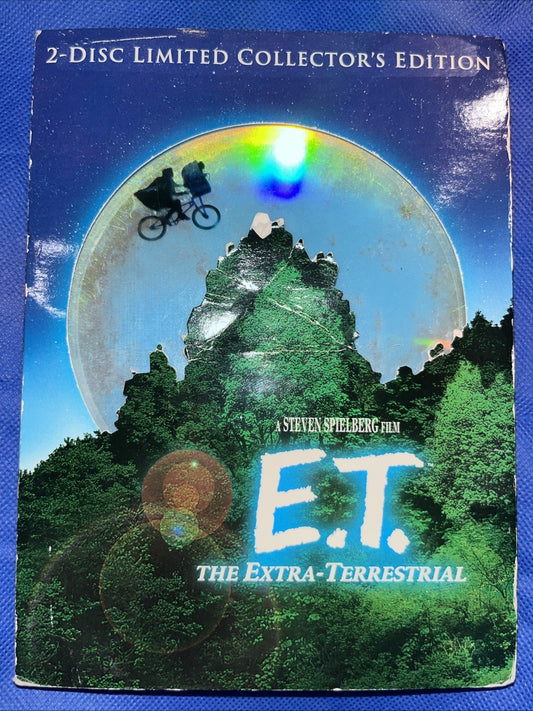 E.T. The Extra-Terrestrial (DVD, 2002, 2-Disc Limited. Tested