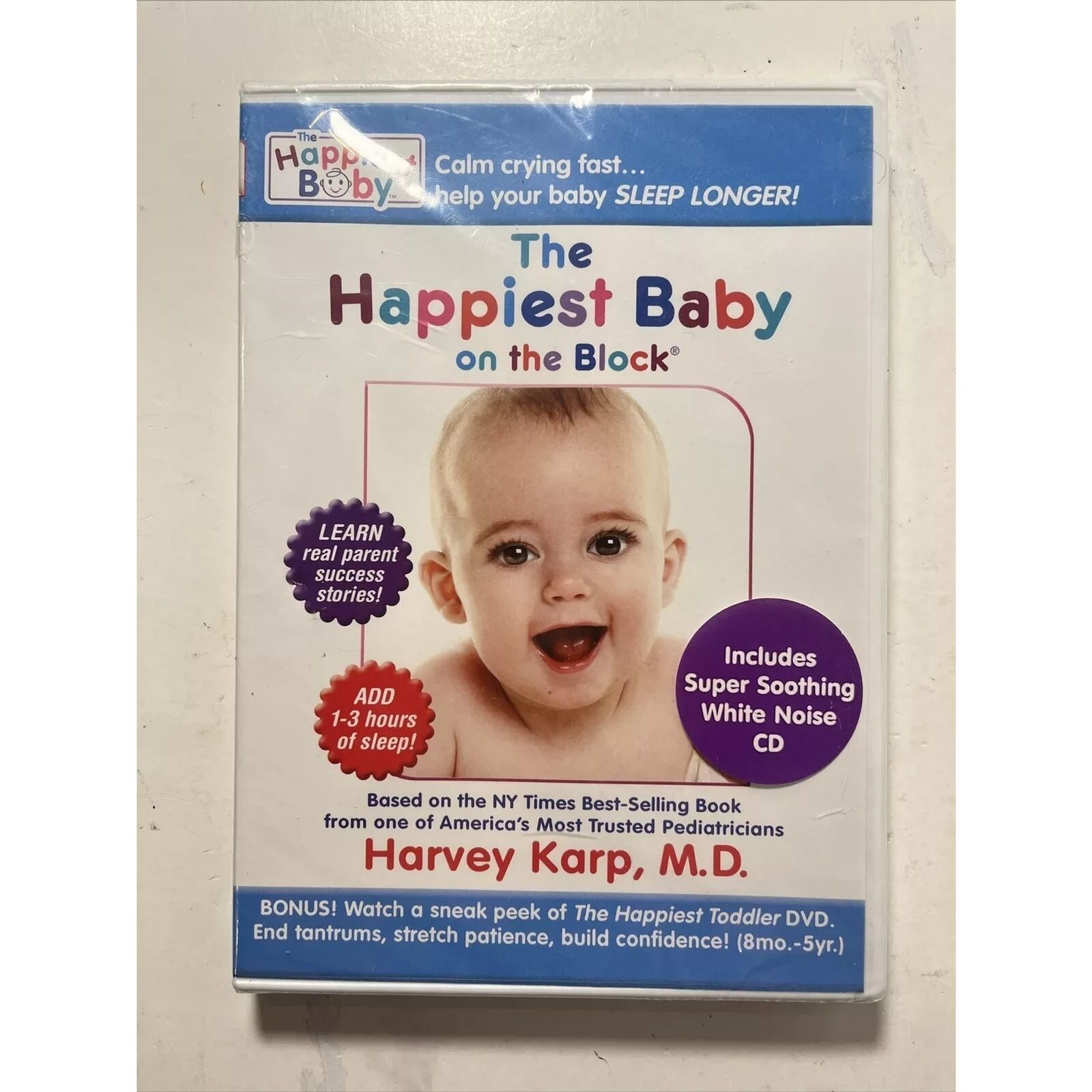 The Happiest Baby on the Block (DVD) Harvey Karp, MD - Brand New Sealed