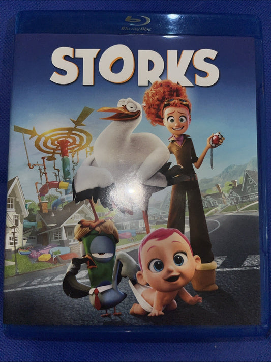 Storks (Blu-ray, 2016) Sealed
