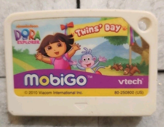 VTech MobiGo Dora The Explorer Twins Day Cartridge