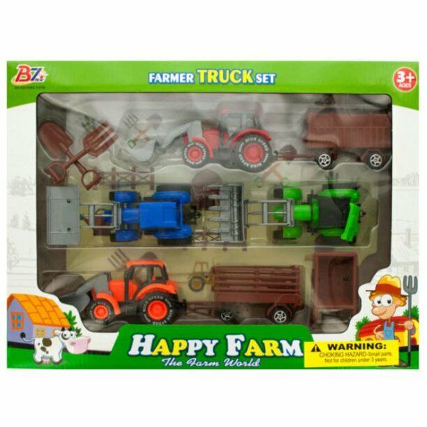 Happy Farm - Farmer Truck Set -  BRAND NEW