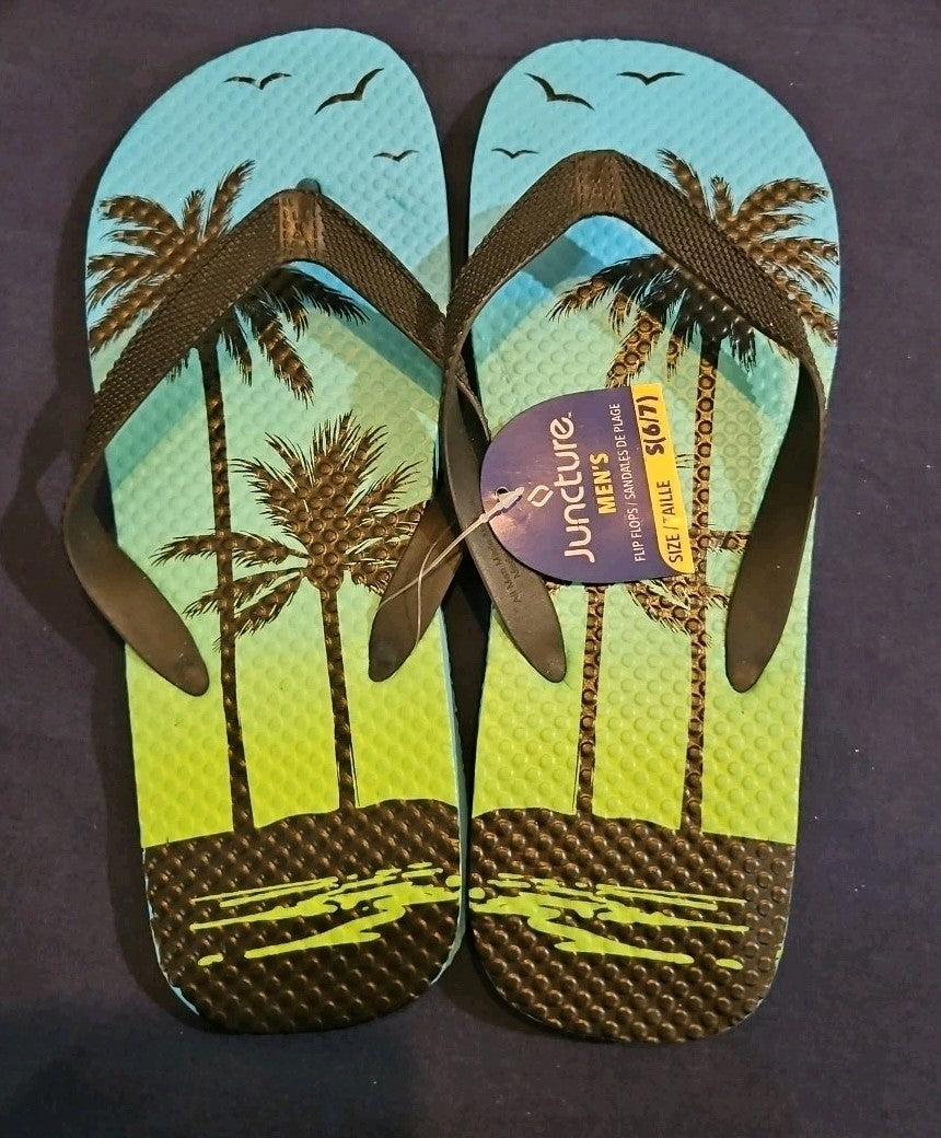 Juncture Men's Flip Flops Size 6/7 - Brand New