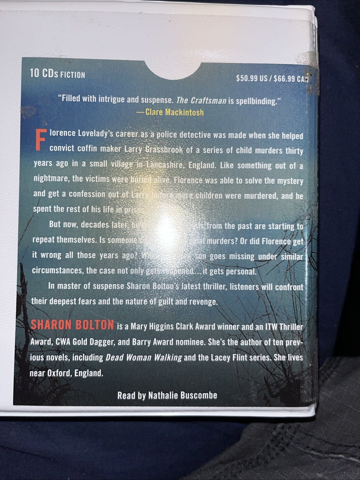 The Craftsman By Sharon Bolton (Audiobook)