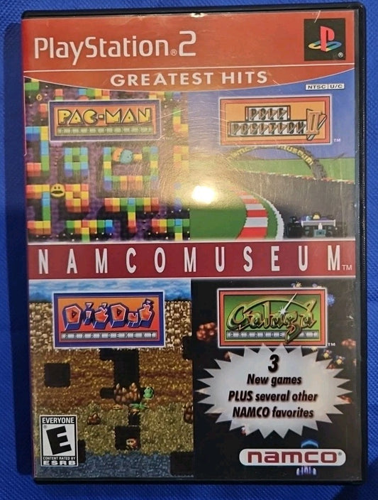 Namco Museum (PS2) Mint.tested w/Manual