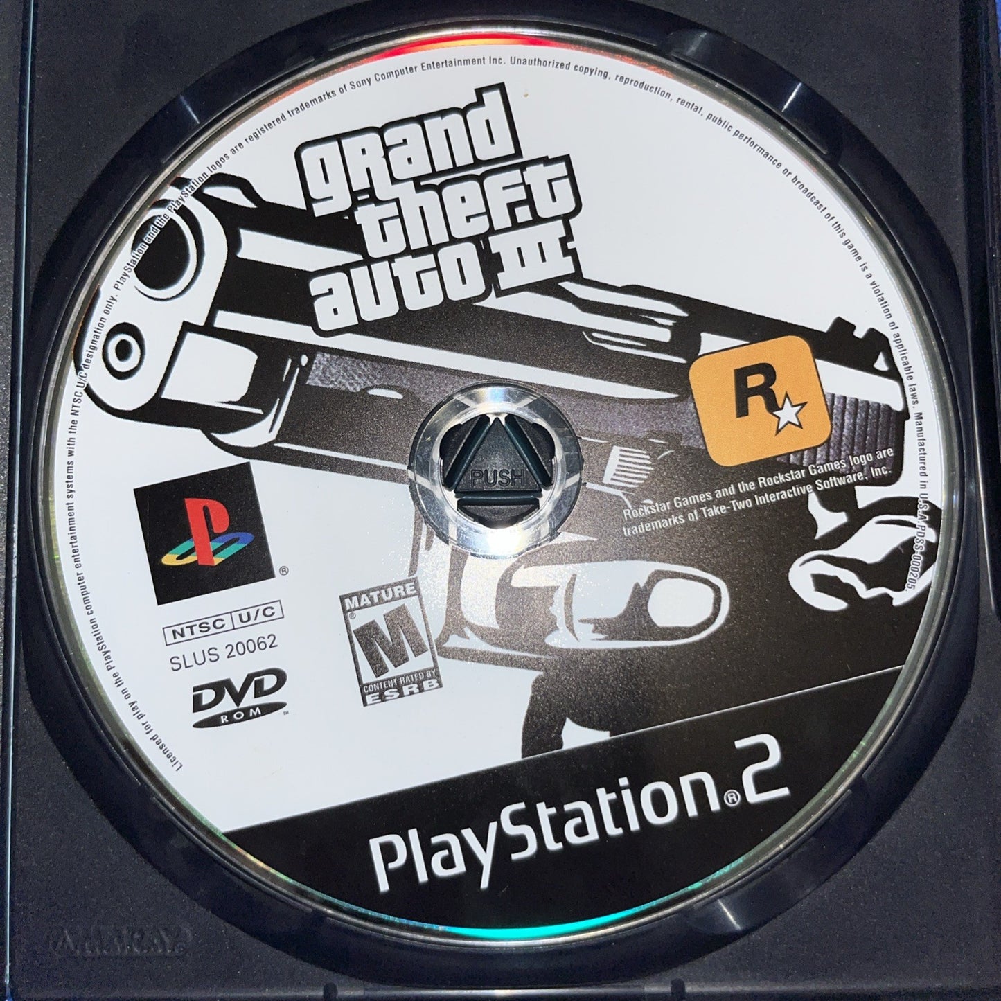 Grand Theft Auto 3 (PS2) No Manual. Tested. No Scratches.  New Case. Resealed