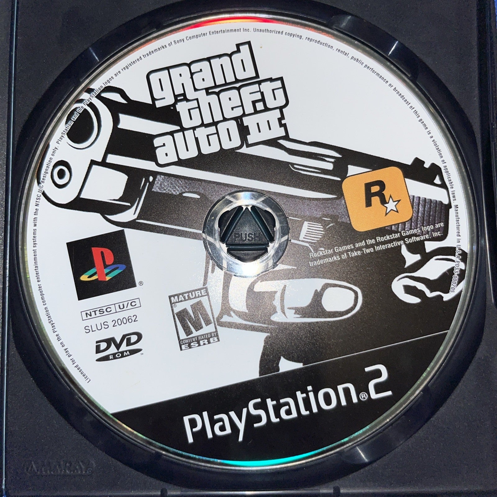 Grand Theft Auto 3 (PS2) No Manual. Tested. No Scratches.  New Case. Resealed