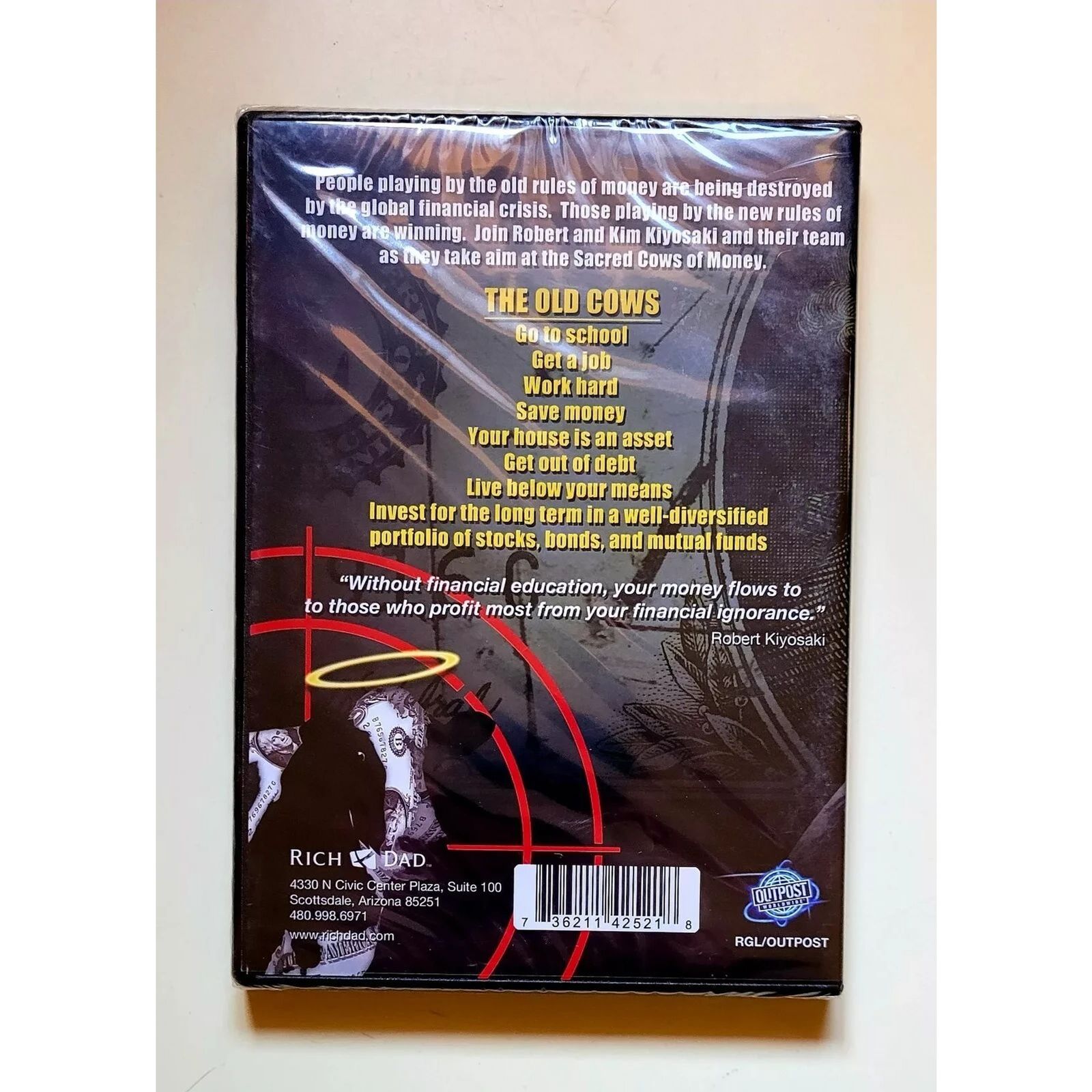 Shooting the $acred Cow$ of Money (DVD) Brand New Sealed