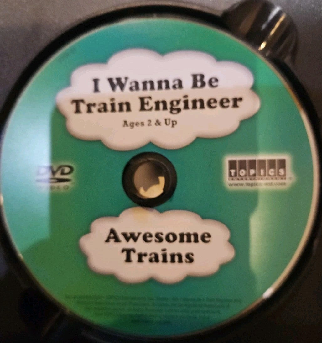I Wanna Be: Train Engineer (DVD, 3-Disc Set) Tested. New Case. Resealed