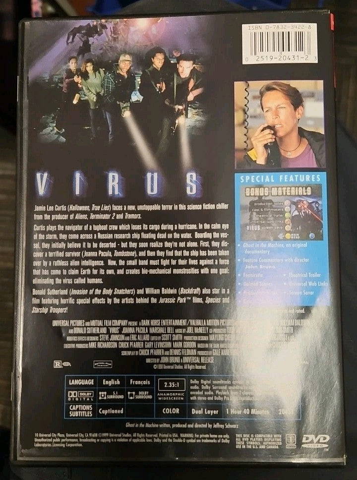 Virus (DVD, 1999) Tested