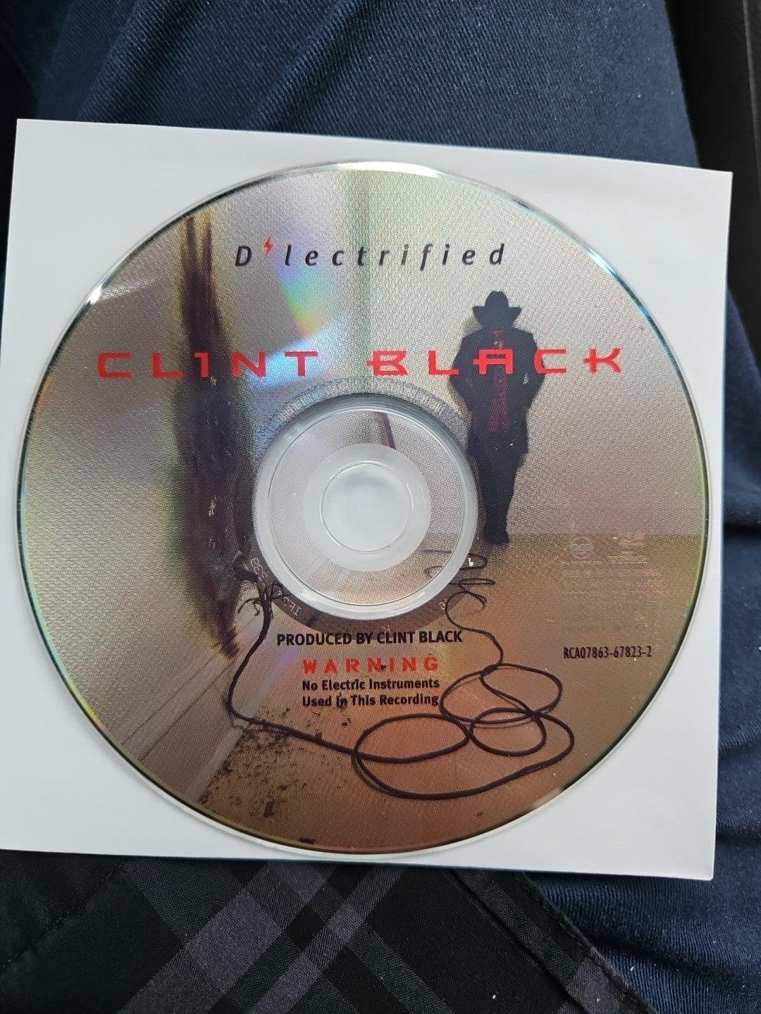 D'Lectrified by Clint Black (CD) Disc Only. Tested