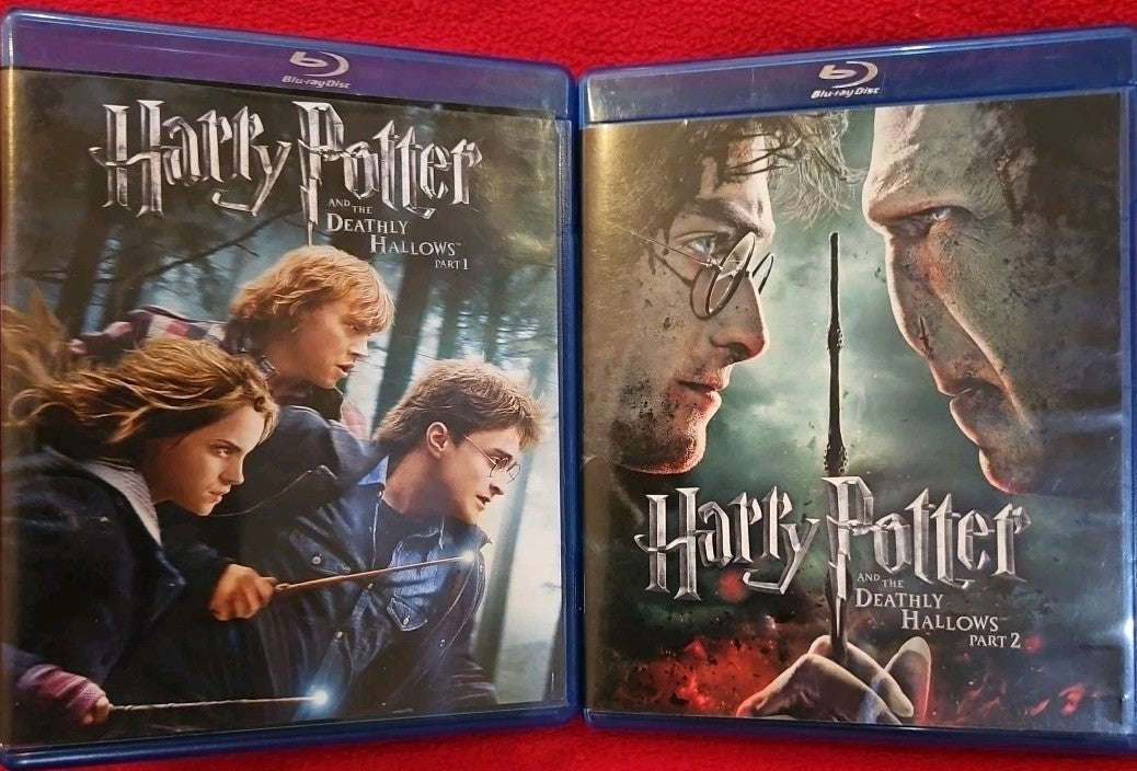 Harry Potter and the Deathly Hallows, Part 1 and 2 (Blu-ray) No Digital Download