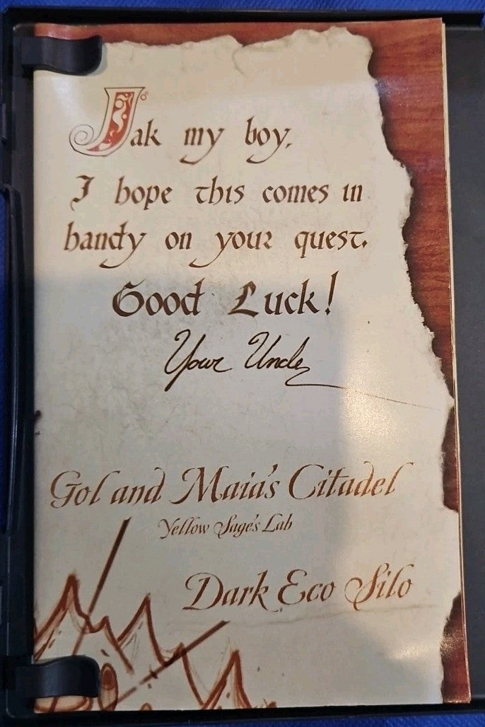 Jak and Daxter: The Precursor Legacy Greatest Hits (PS2) Mint w/Map. Tested