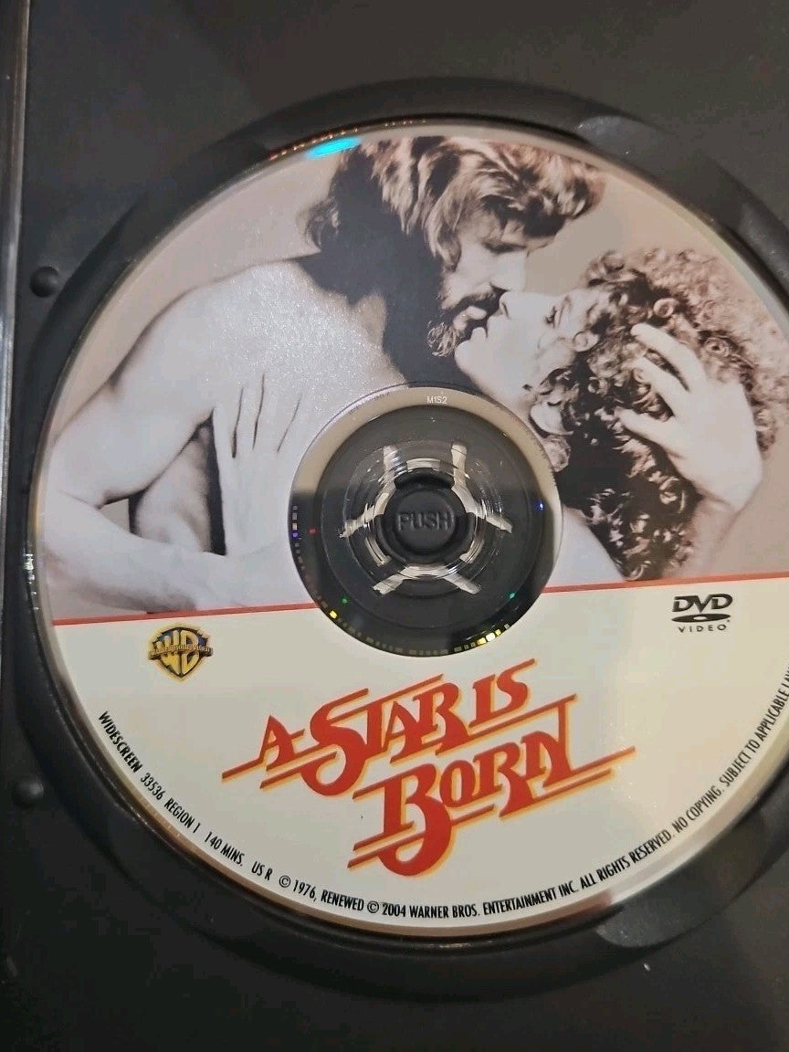 A Star Is Born (DVD, 1976) Tested slim case cropped artwork.