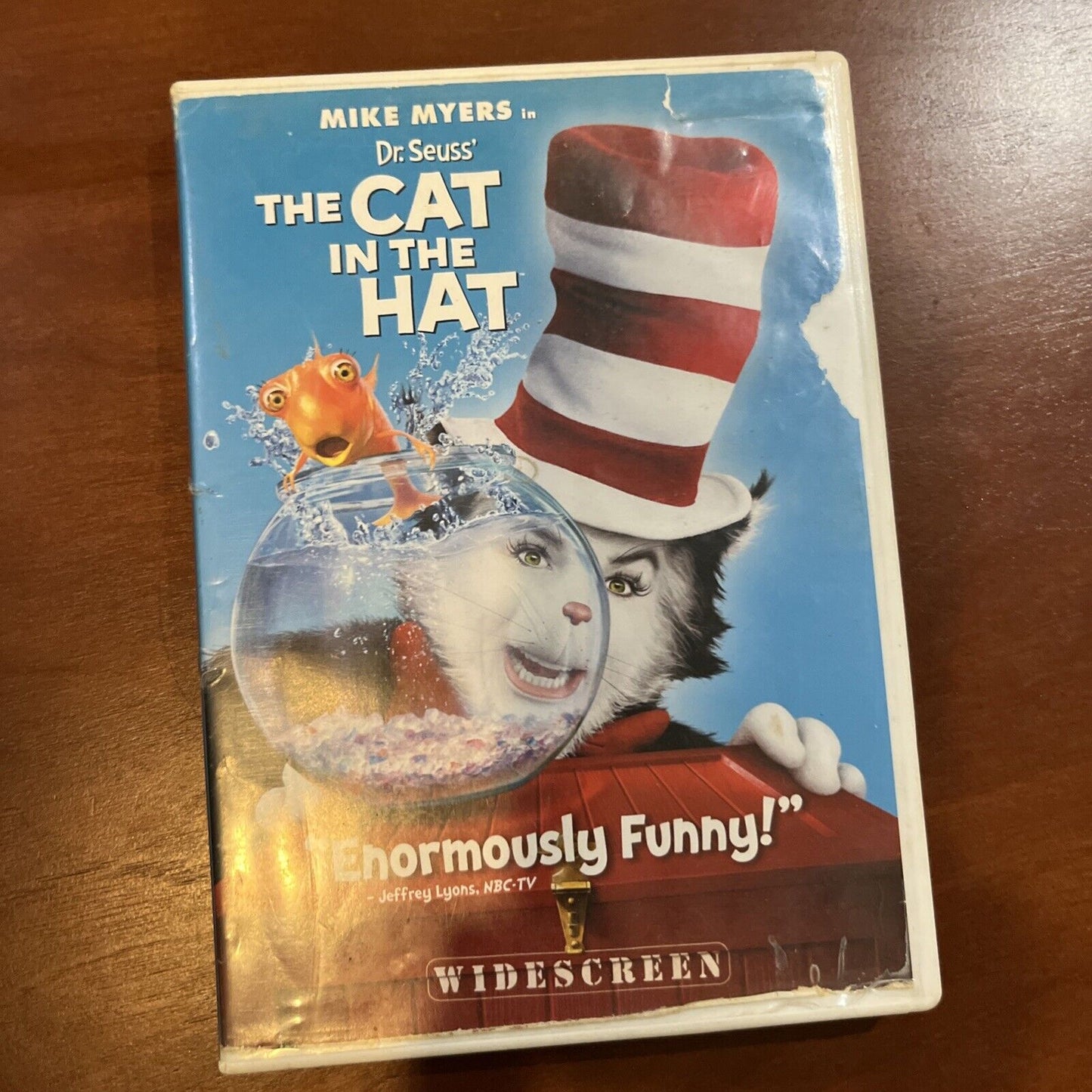 Dr. Seuss' the Cat in the Hat (2003) (DVD, 2003) Damaged Artwork