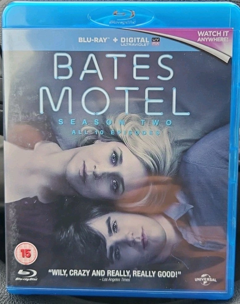 Bates Motel: Seasons One & Two (4-DISC BOX SET) [Blu-Ray] [Region Free] Tested