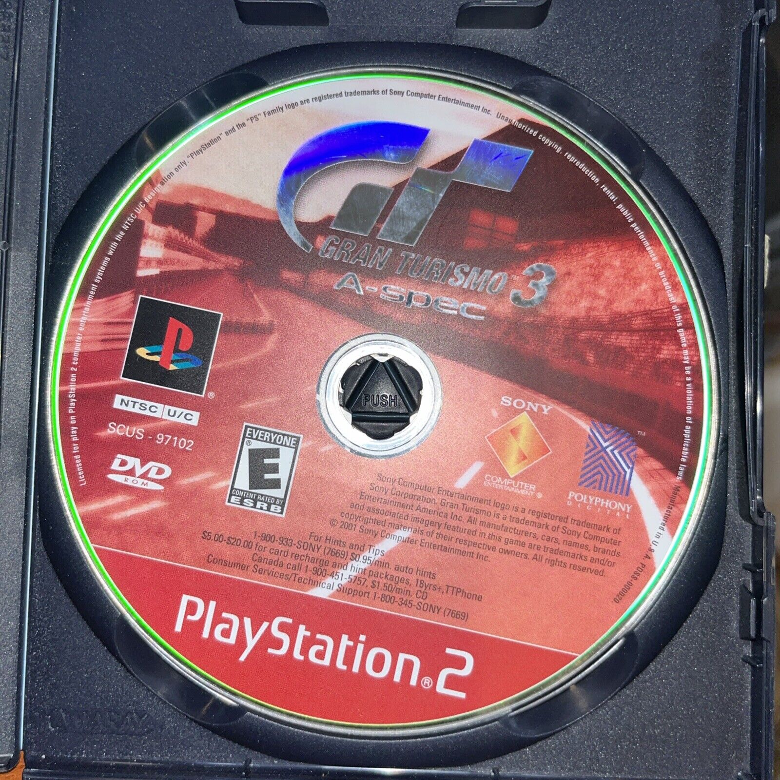 Gran Turismo 3 A-spec Video Game (PlayStation 2) CIB. Tested. New Case. Resealed