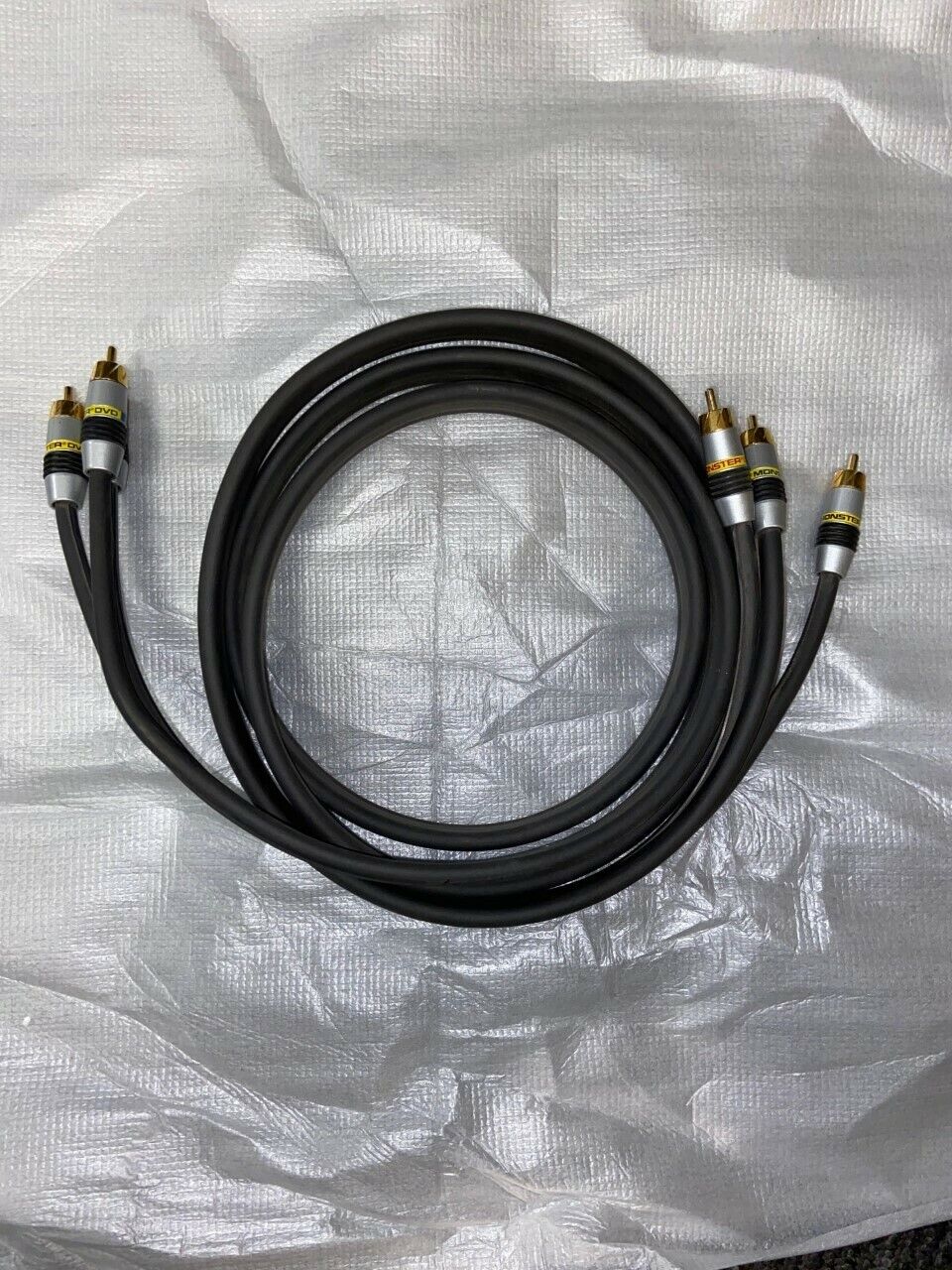 6ft Monster Cable High Resolution DVD Component Video Cables CR CB Y [RCA]