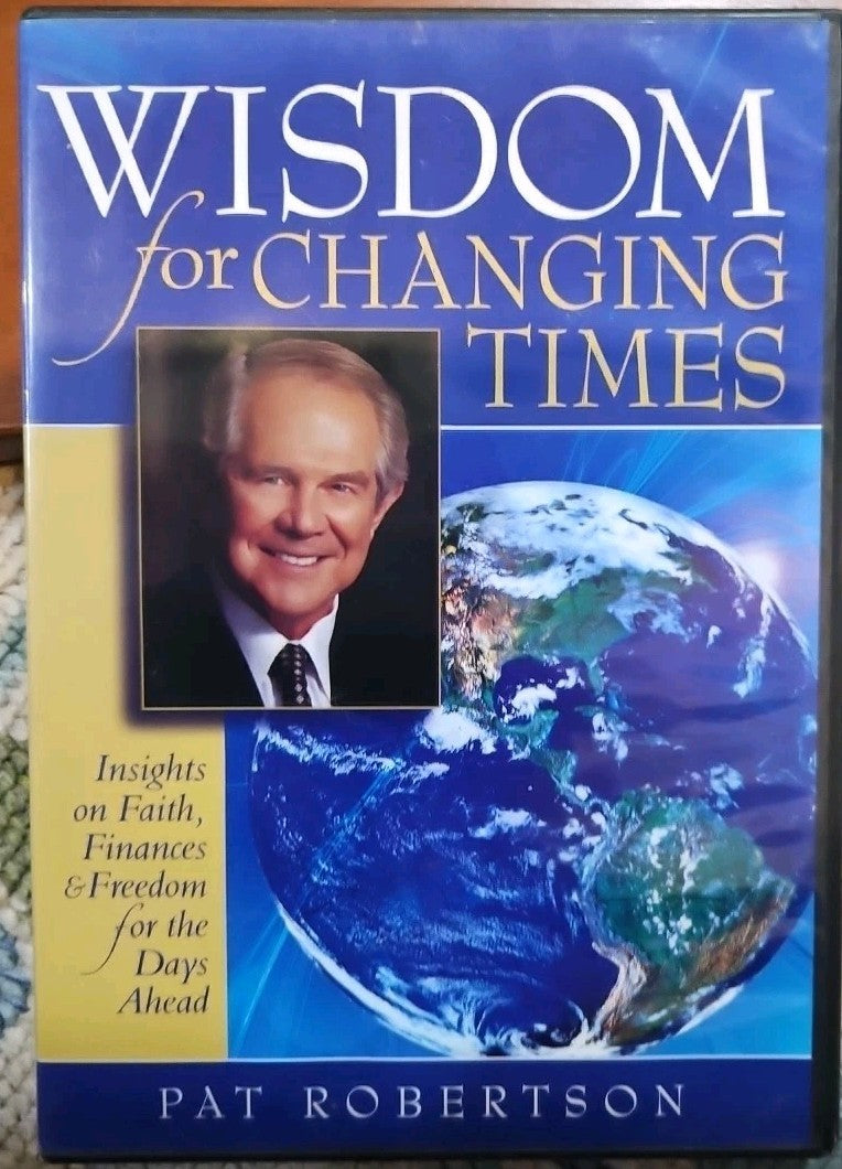 Wisdom for Changing Times (DVD, 2008) Pat Robertson ~ New Sealed