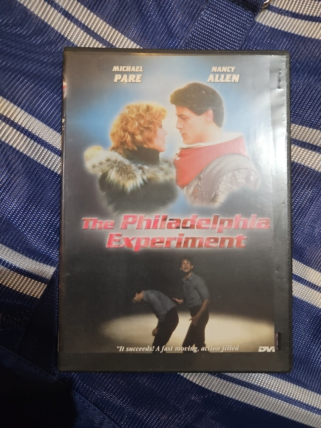 Philadelphia Experiment (DVD, 1984) Tested slim case, Cropped artwork.
