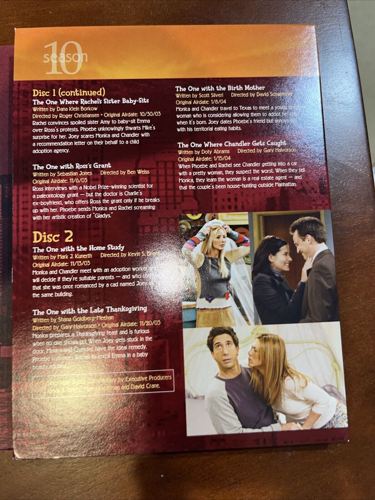 Friends - The Complete Tenth Season (DVD, 2005, 4-Disc Set)