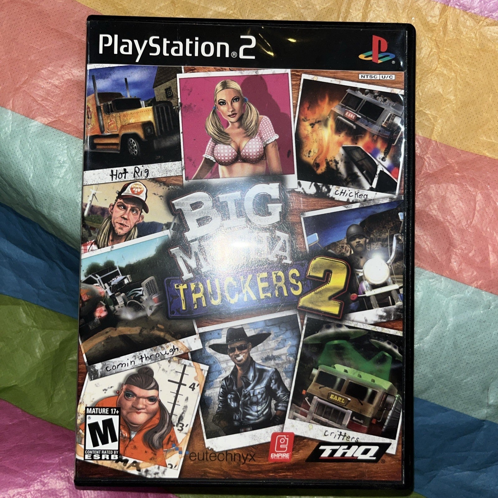 Big Mutha Truckers 2 (PS2) Tested. No Manual. No Scratches. See Pics