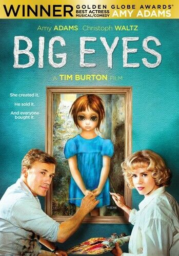 Big Eyes (DVD, 2014) New Sealed