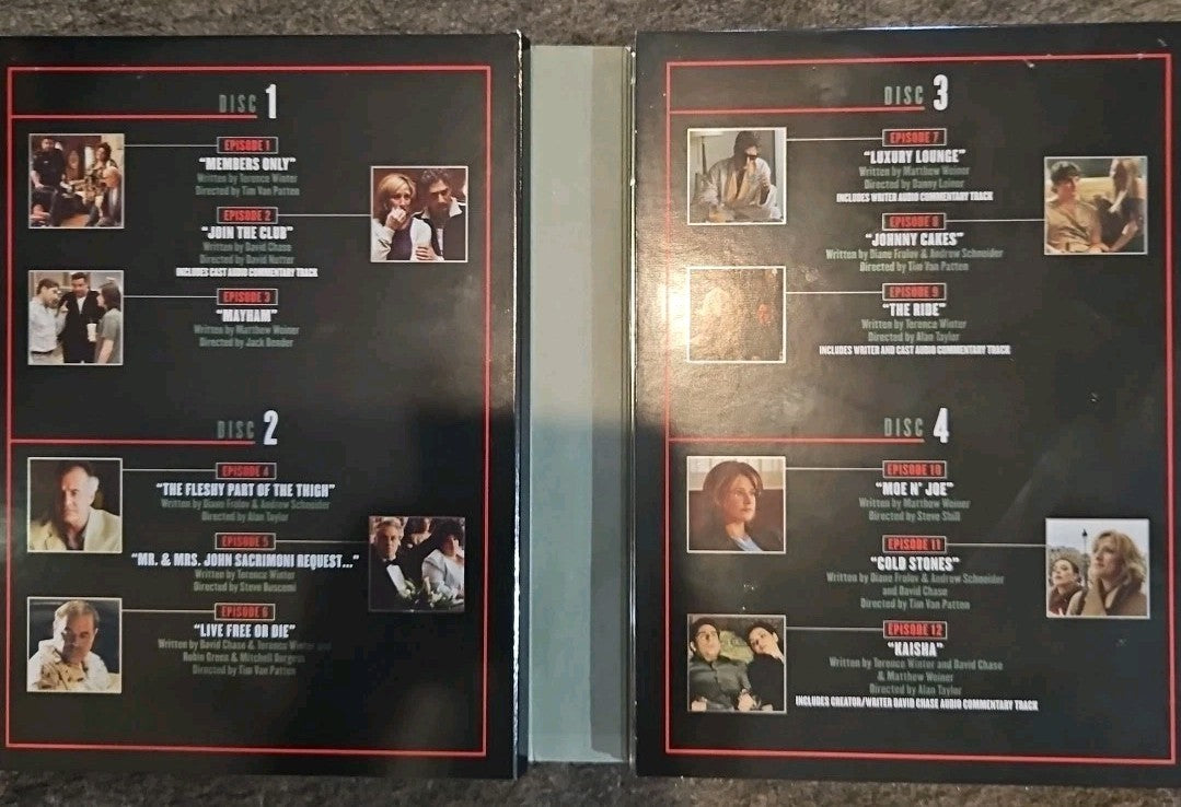 The Sopranos - Season 6, Part 1 (DVD, 2006, 4-Disc Set)
