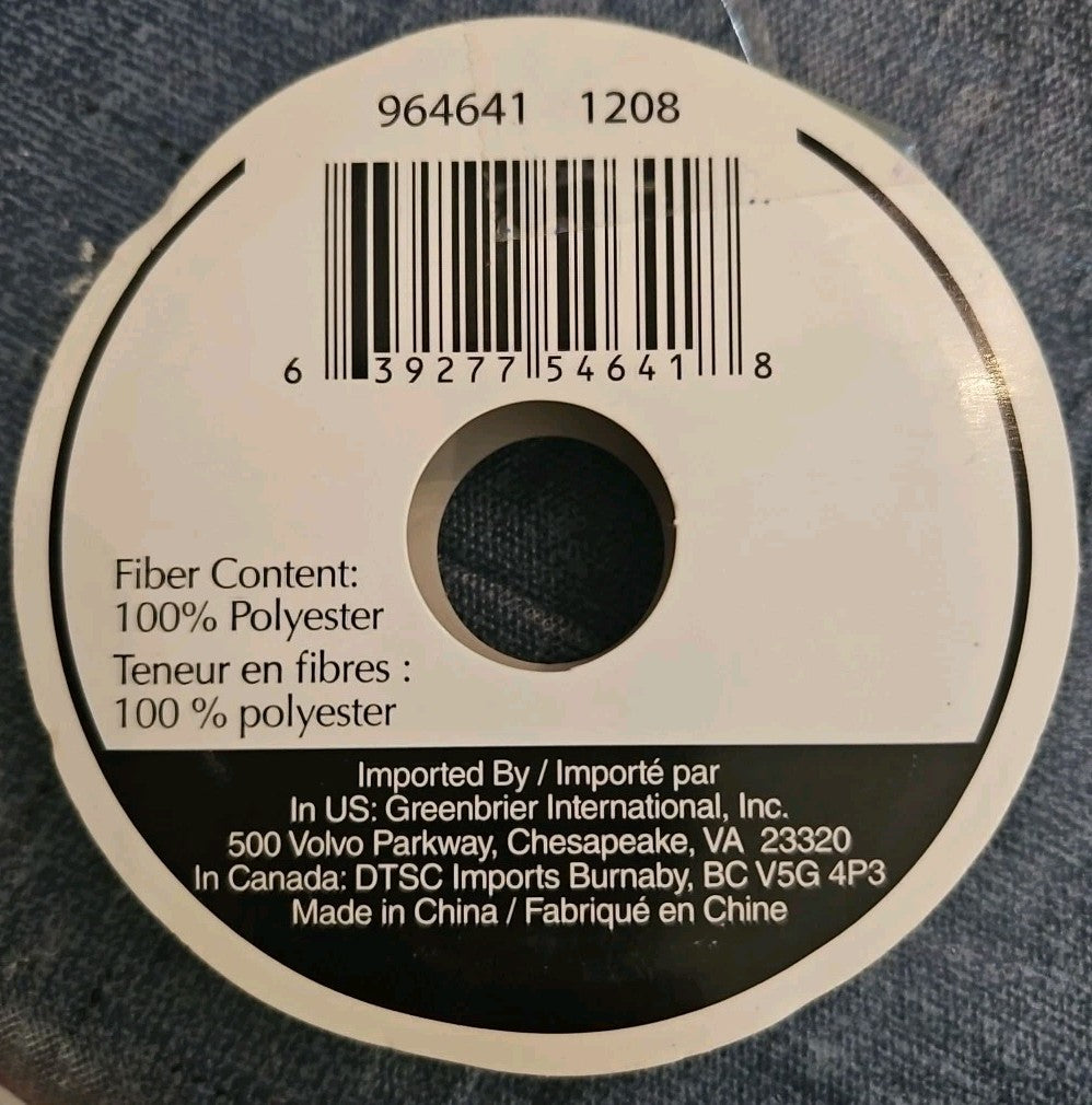 Details Accessories Satin Ribbon 5/8" X 6 Yards - New - Chartreuse