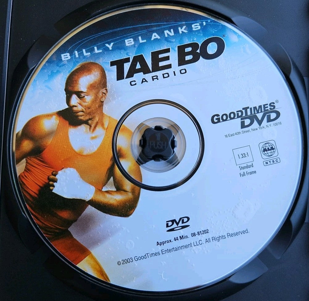 Tae-Bo Cardio (DVD, 2003) Tested. New Case.