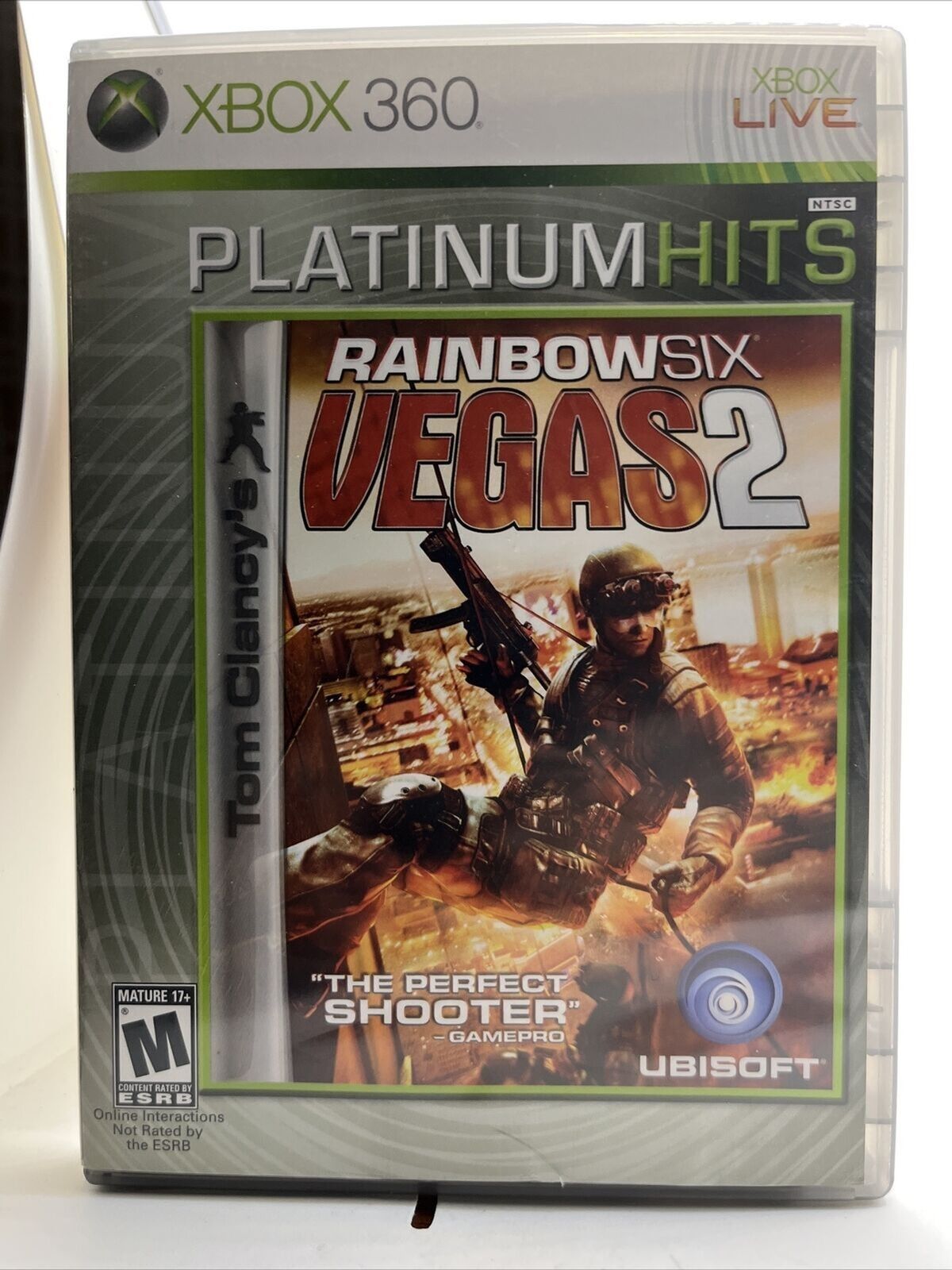 Tom Clancy's Rainbow Six: Vegas 2 (Microsoft Xbox 360, 2008)