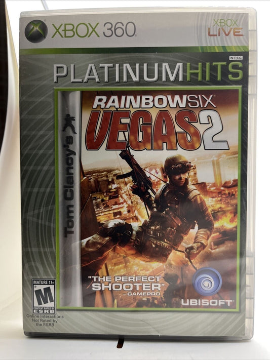 Tom Clancy's Rainbow Six: Vegas 2 (Microsoft Xbox 360, 2008)