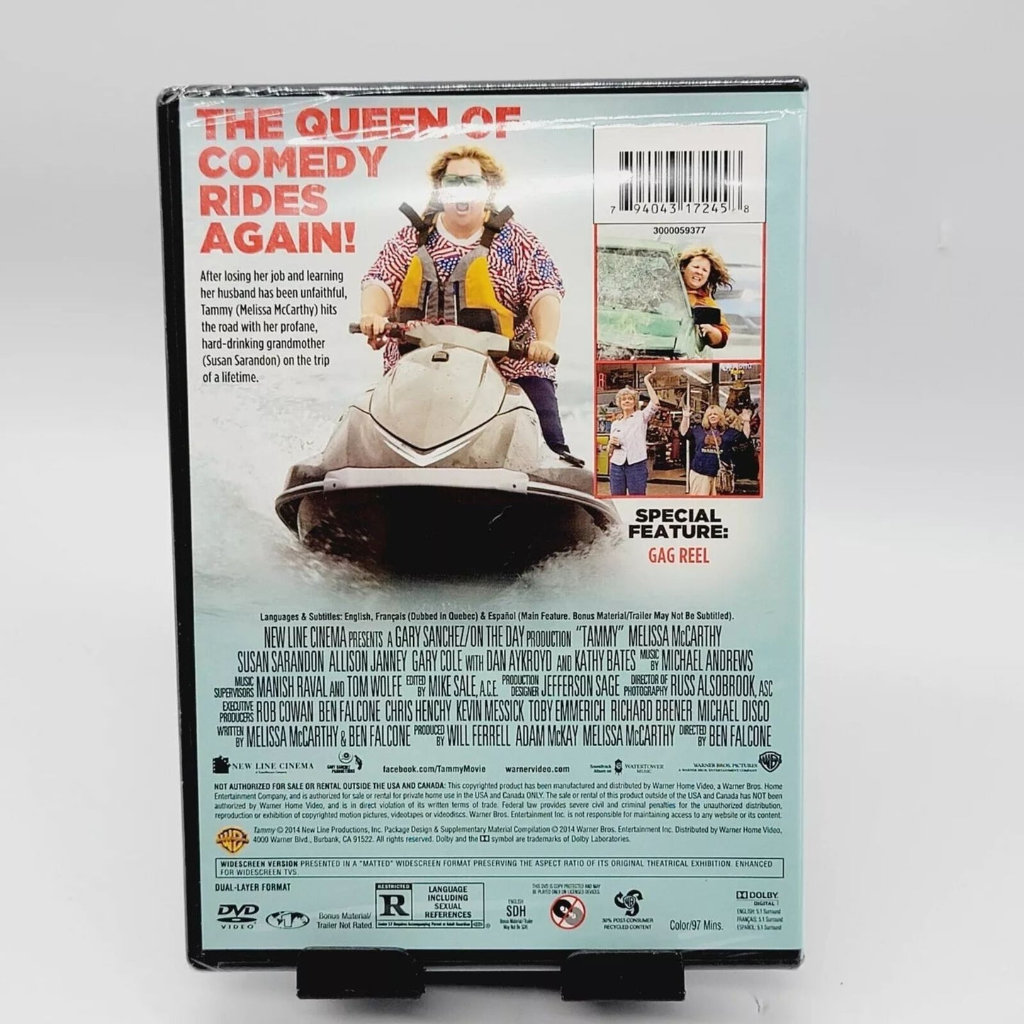 Tammy (DVD) Brand New