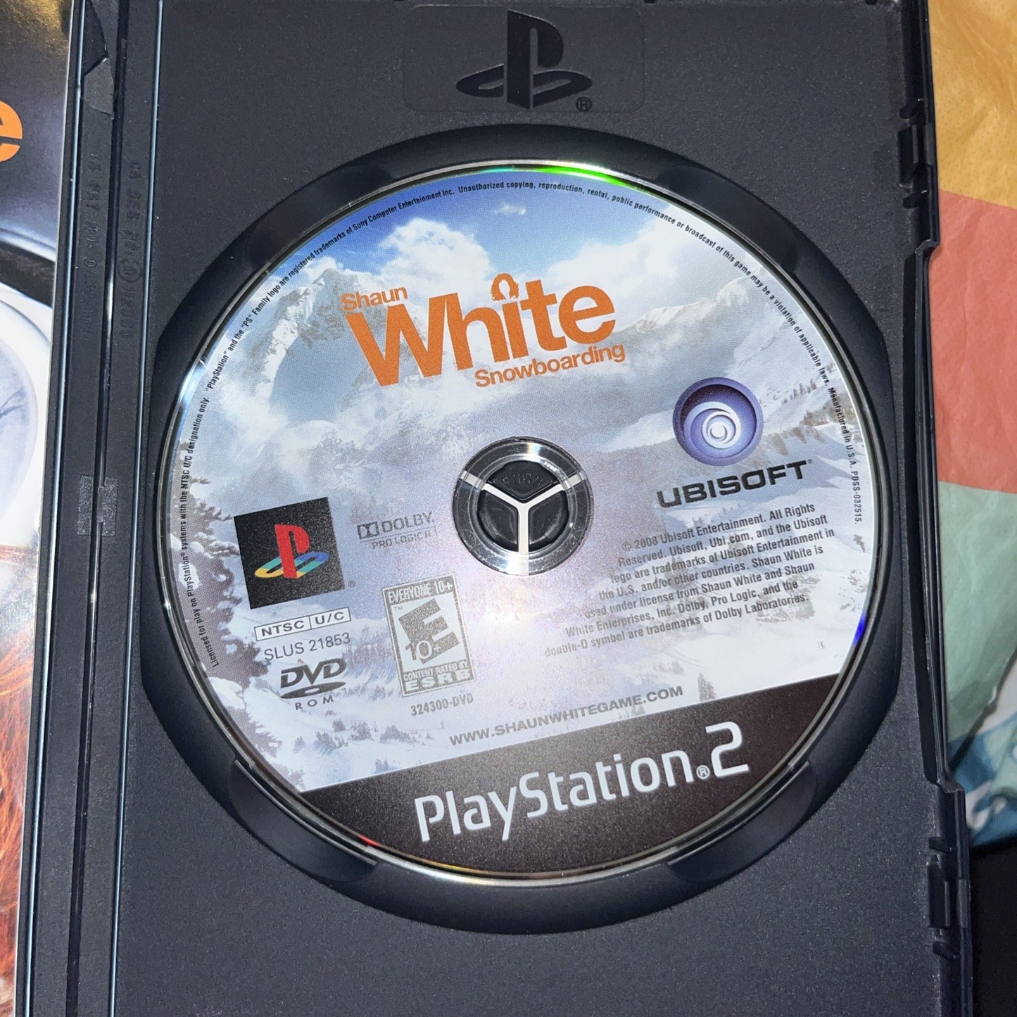 Shaun White Snowboarding (PS2) Tested. CIB W/Manual. No Scratches. See Pics