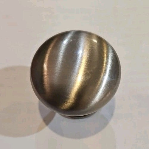 301 Stainless Steel Drawer Knobs 1-3/8" Diameter  1-1/4 Tall. Combined Shipping