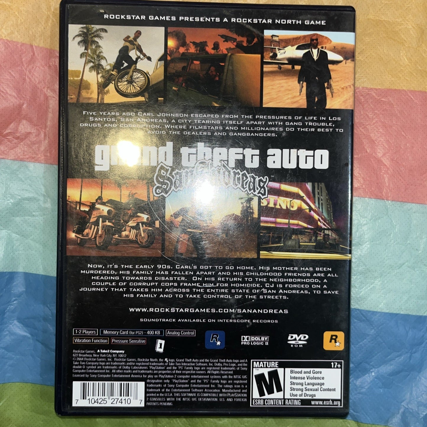 Grand Theft Auto: San Andreas (Sony PlayStation 2, 2004)