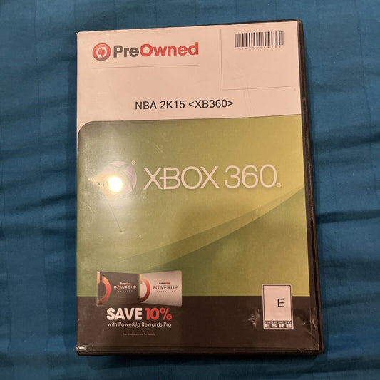 NBA 2K15 (Microsoft Xbox 360, 2014)