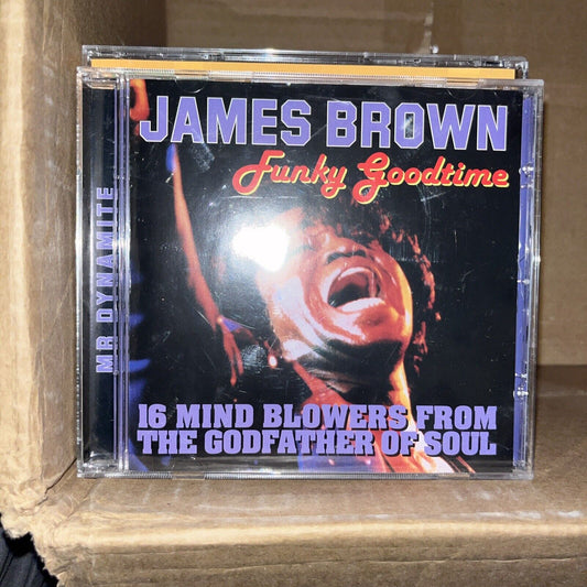 James Brown CD Funky Goodtime, sealed, Import