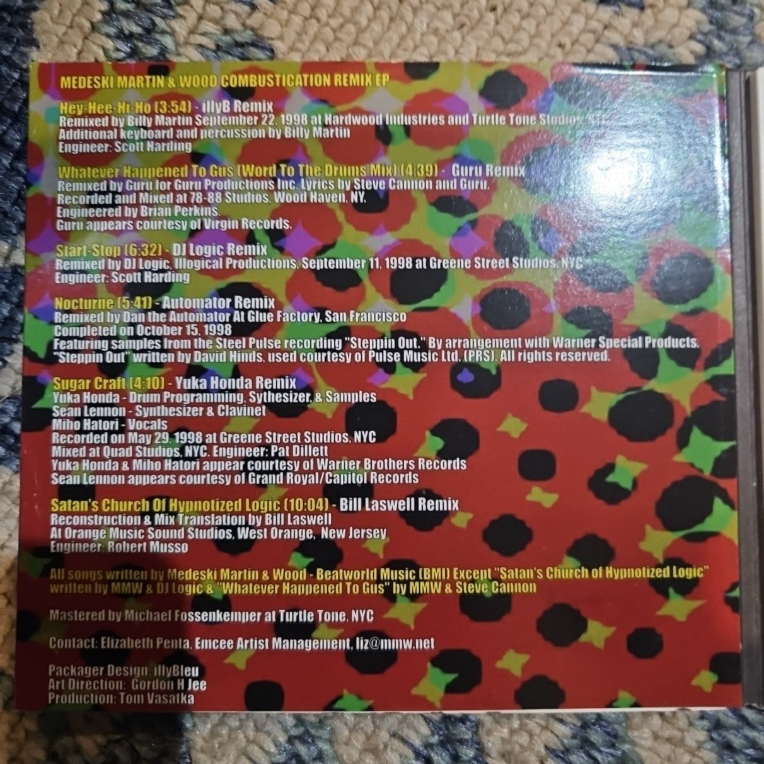Combustication Remix EP by Medeski, Martin & Wood (CD, 1999)