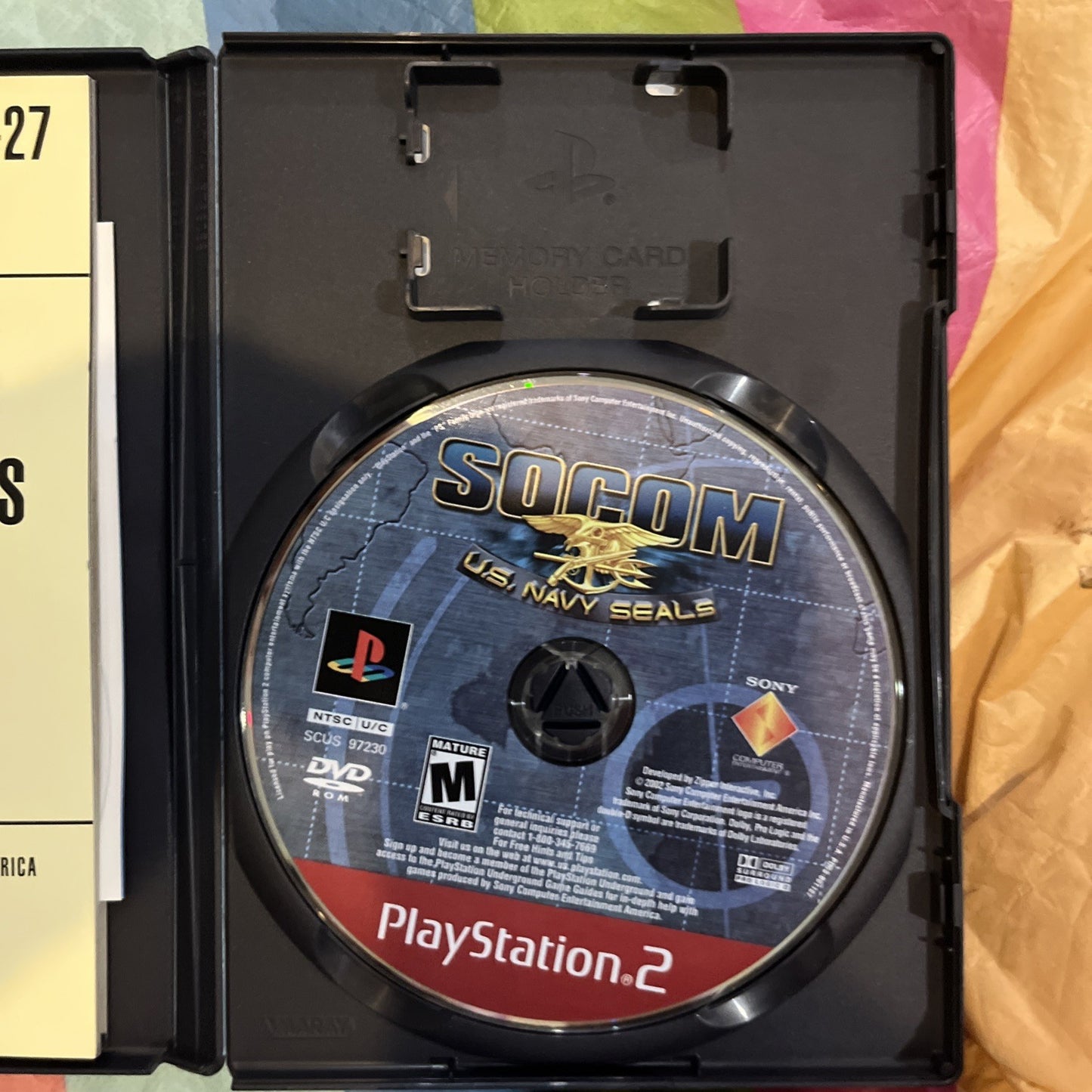 SOCOM: U.S. Navy SEALs Greatest Hits (Sony PlayStation 2, 2003)