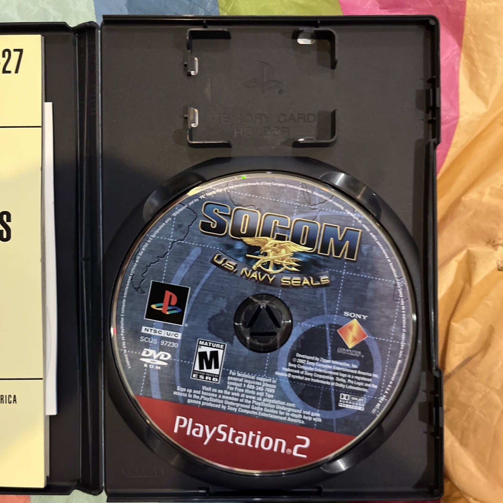 SOCOM: U.S. Navy SEALs Greatest Hits (Sony PlayStation 2, 2003)