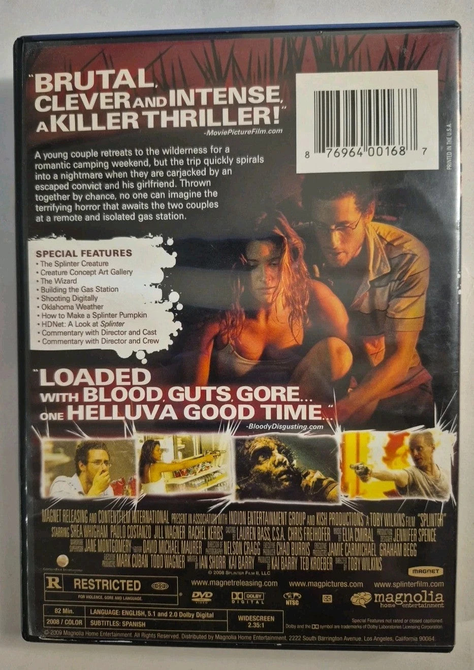 Splinter [DVD 2008] New