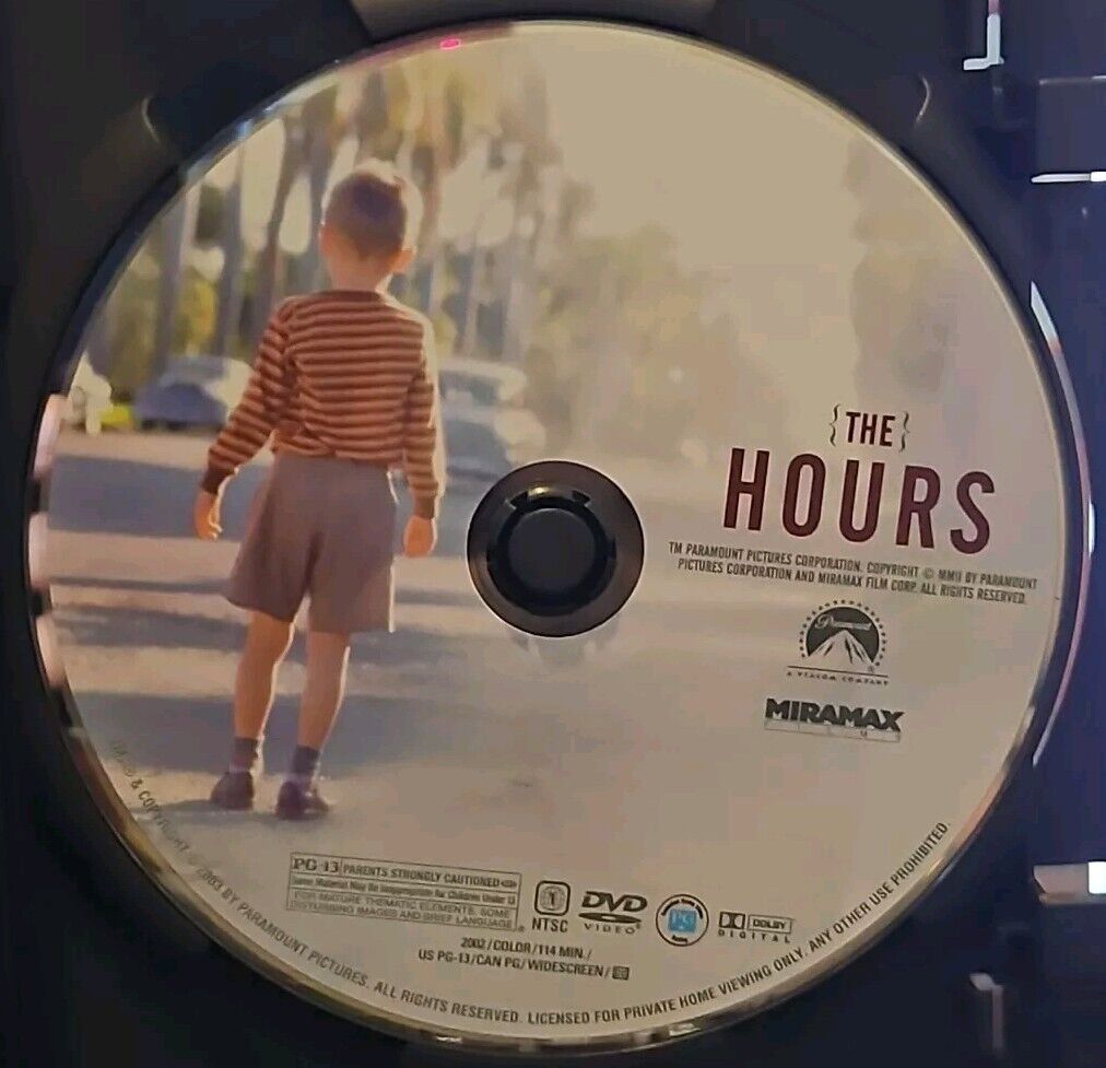 The Hours (DVD, 2003, Widescreen) Tested