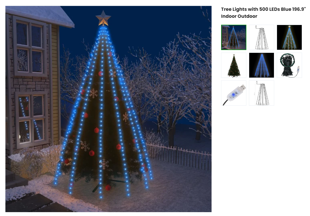 Christmas Tree & Holiday LED LIghting