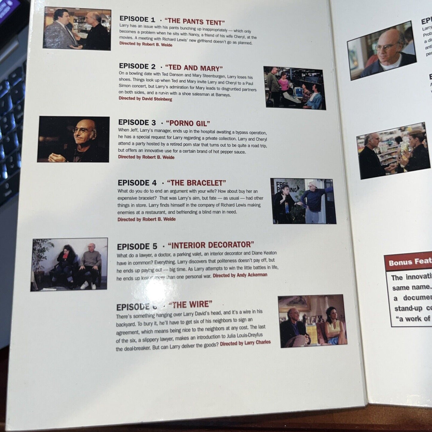 Curb Your Enthusiasm: the Complete First Season (DVD, 2000)