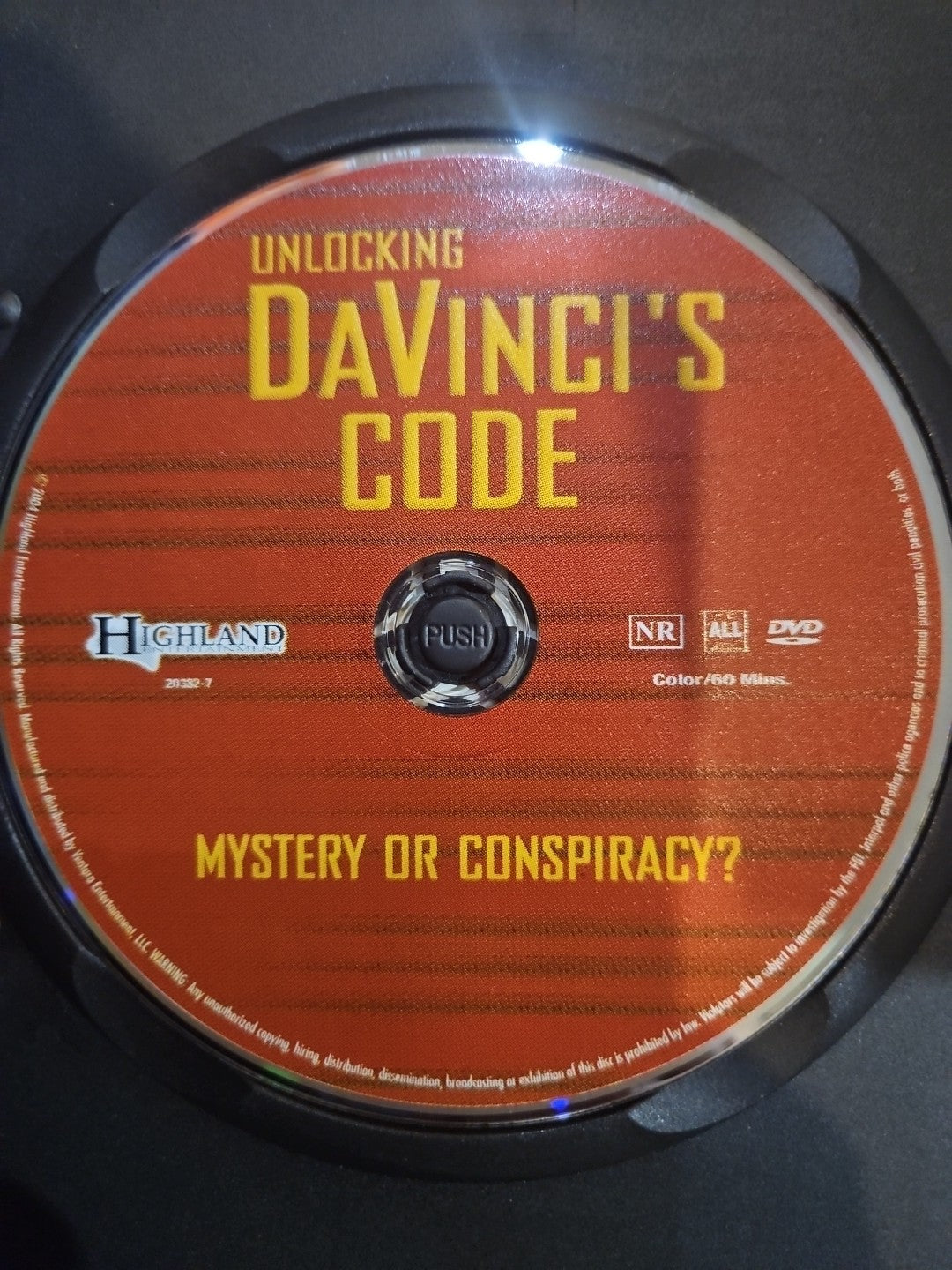 Unlocking Da Vincis Code (DVD, 2004) Tested slim case cropped artwork