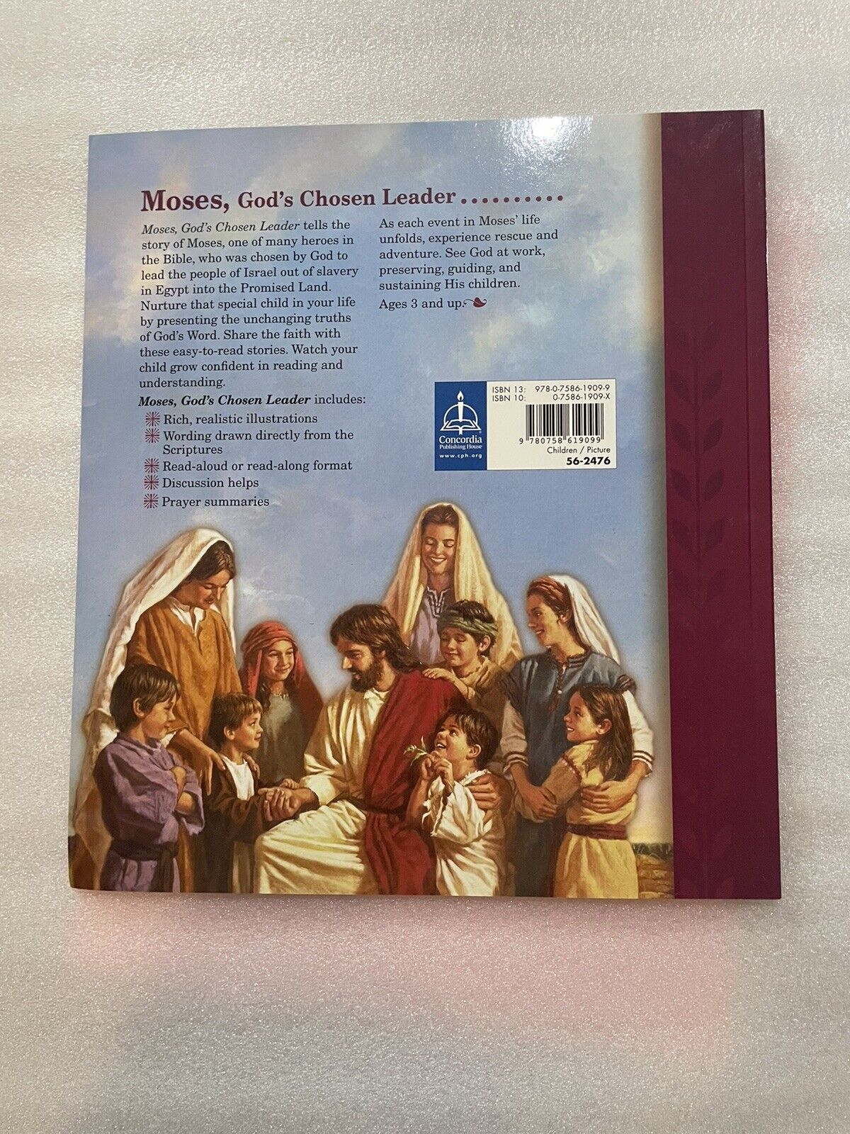 Moses, Gods Chosen Leader : Drawn directly from the Bible by Edward A....